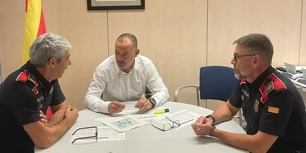 L'alcalde del Catllar es reuneix amb els Mossos d'Esquadra per tractar sobre la seguretat al municipi
