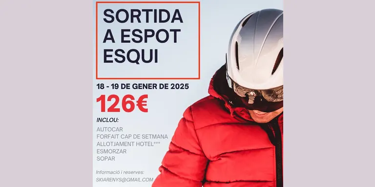 L'Associació Ski Arenys ja ha anunciat la primera sortida a la neu de la temporada