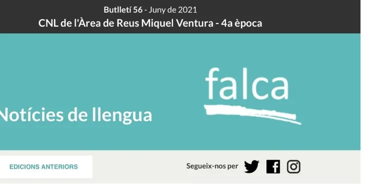 El CNL publica el segon butlletí digital ‘La Falca’ amb informacions i vídeos d’estudiants de Cambrils