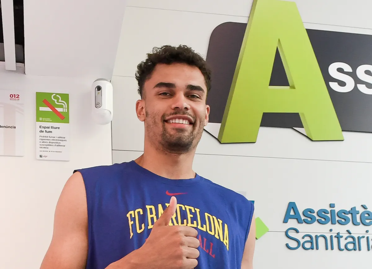 Oscar Da Silva: el pivot alemany de 2 metres d’alçada que arriba al Barça