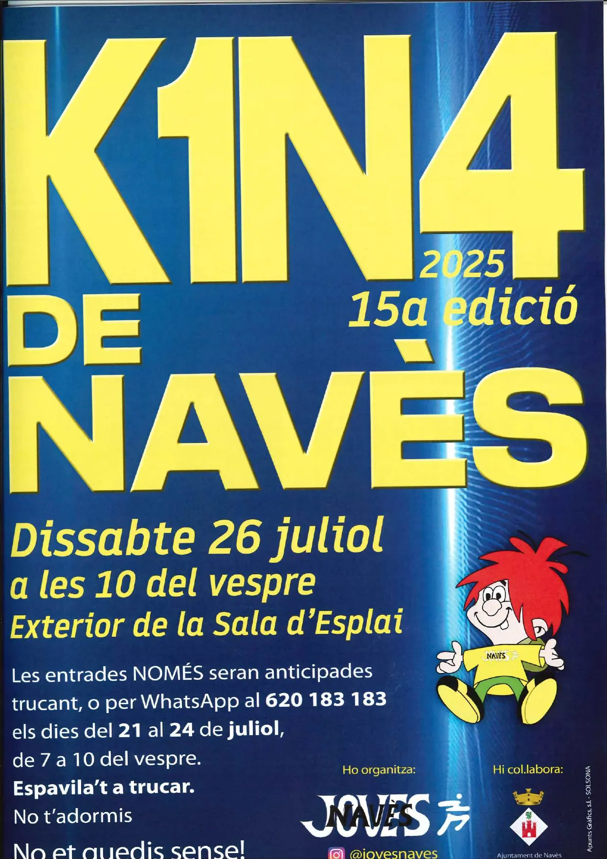 La K1N4 de Navès arriba a la quinzena edició