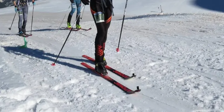 Sílvia Puigarnau, segona classificada al Campionat d'Espanya d'esquí d'alta muntanya
