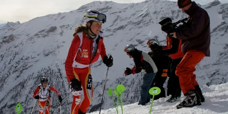 Bronze de Marta Riba i Mireia Miró a la cursa d'equips dels Mundials d'esquí de muntanya