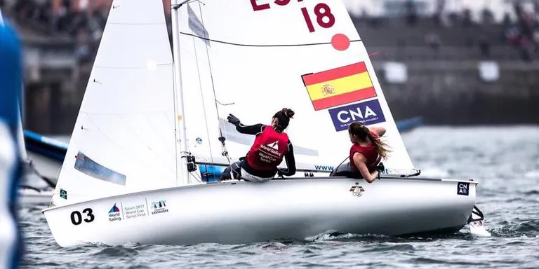 Discret debut de Silvia Mas i Patri Cantero al 470 femeni
