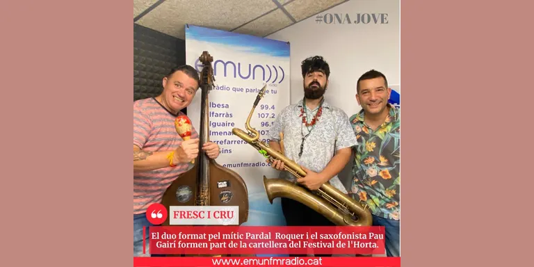 #ONA JOVE amb David Esterri i Pau Gairí de FRESC i CRU