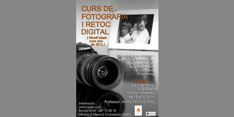 Nou curs a la Seu de fotografia i retoc digital
