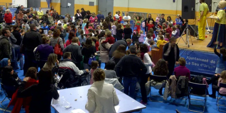 Uns 2.000 infants visiten el Parc de Nadal de la Seu