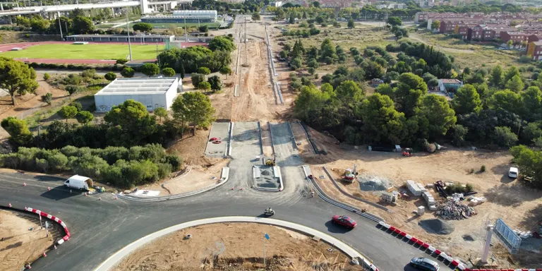Les obres de la nova avinguda de l’Esport de Cambrils avancen a bon ritme