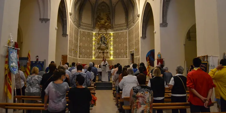 La Parròquia de Santa Maria celebra l'Ofrena a Sant Joan Baptista i l'Ofici Solemne