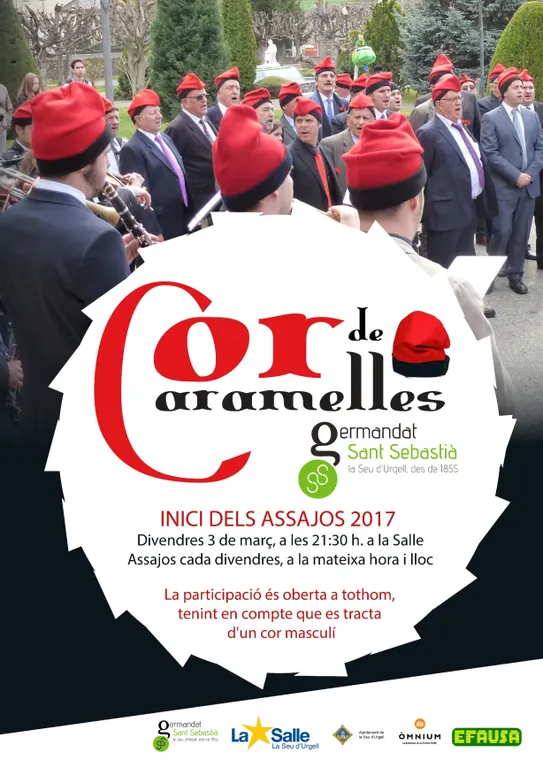 Comencen els assaigs de les Caramelles de la Germandat de Sant Sebastià