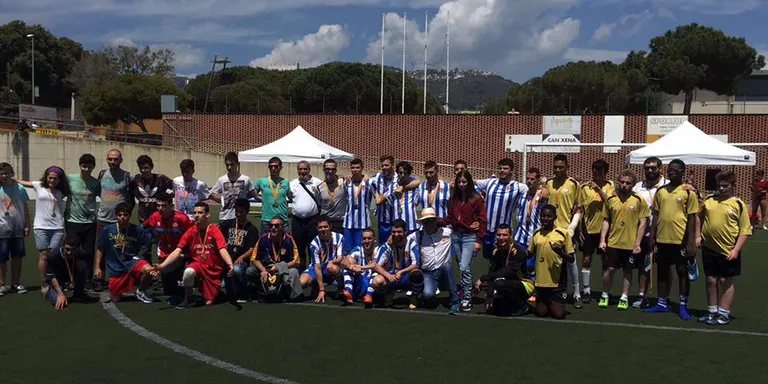El Disport guanya el campionat de Futbol 7 de paràlisi cerebral