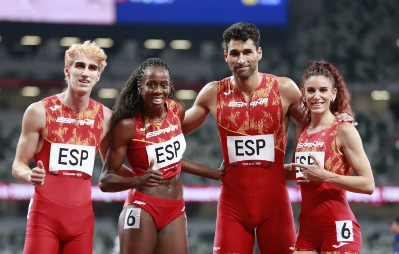 Record d’Espanya als 4x400m mixtes, amb el català Bernat Erta