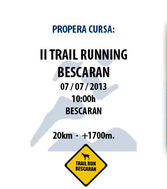 Bescaran acollirà aquest diumenge la II Trail Running