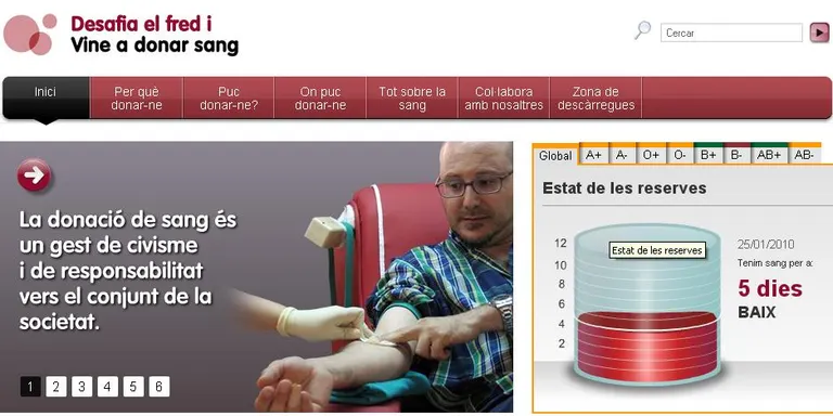 Aquest dilluns, nova campanya de donació de sang a la Seu