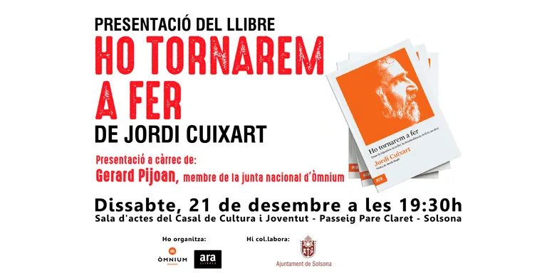 Òmnium Cultural del Solsonès convoca els socis a una assemblea general
