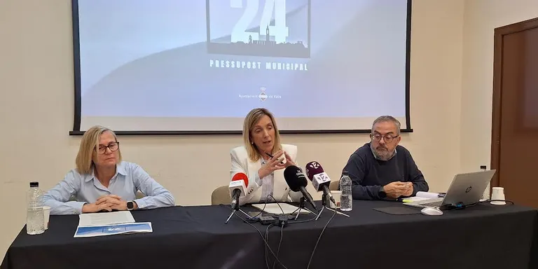 Valls dona a conèixer el pressupost del 2024