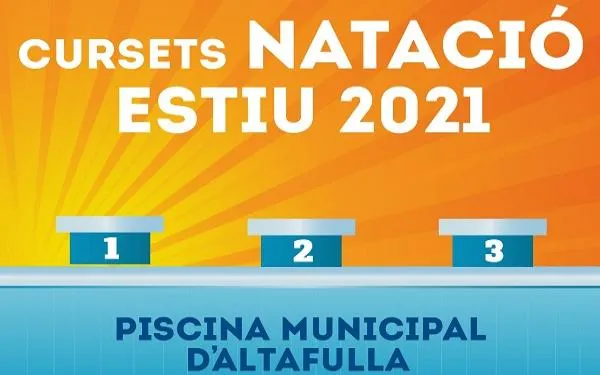 Inscripcions obertes als cursets de natació a la piscina municipal d'Altafulla
