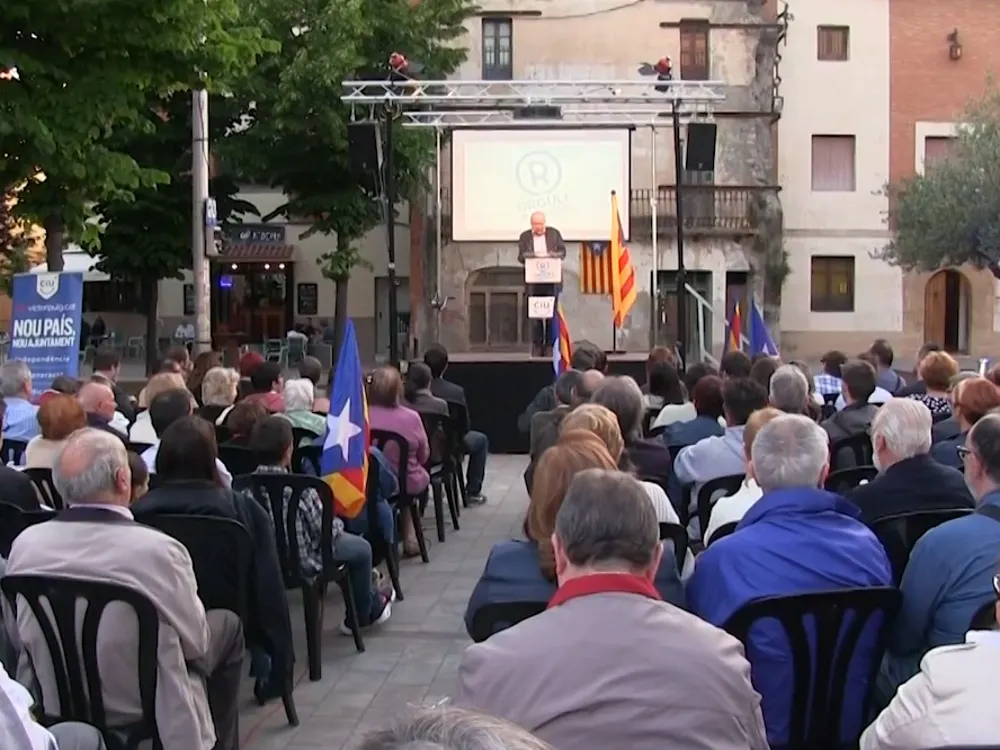 VÍDEO: Puig (CiU) tanca la campanya amb una crida per transformar la ciutat