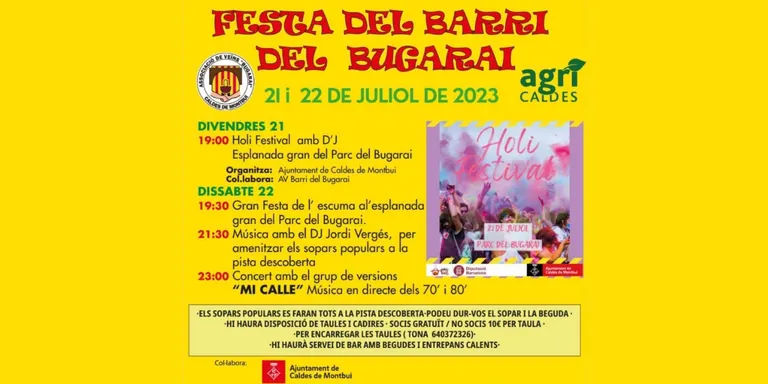 Caldes continua vivint el ressorgir de les festes de barri