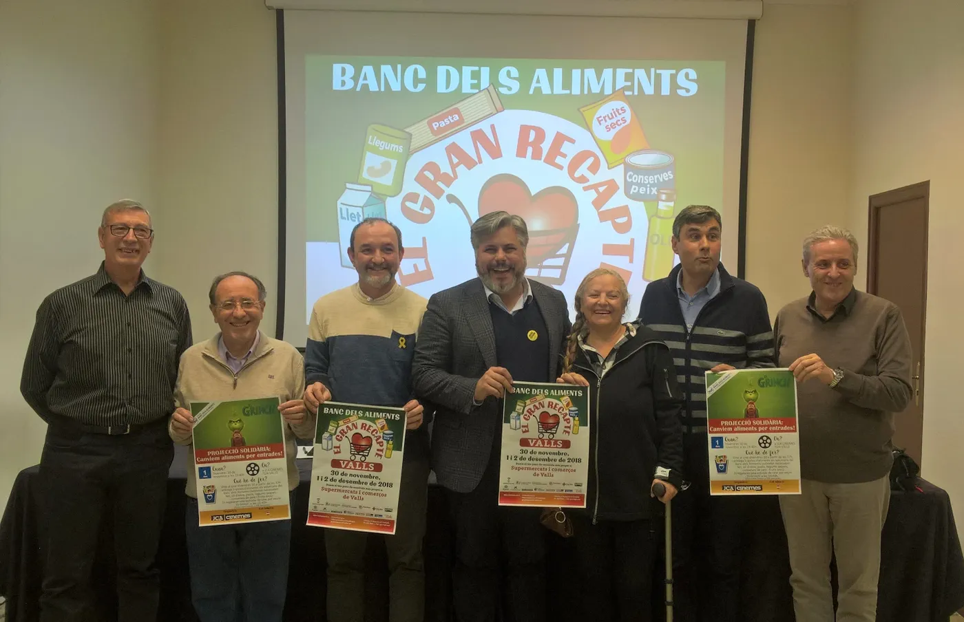 Valls col·labora amb el Gran Recapte