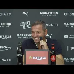 Roda de premsa director esportiu del Girona FC que fa balanç del mercat d'estiu. - episode art