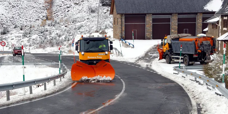 Territori disposa de 120 màquines llevaneu i un centenar de punts d'emmagatzematge de sal
