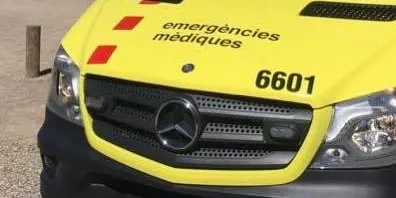 Ferit un motorista en un accident a l'N-260 a Ribera d'Urgellet
