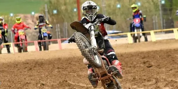El pilot del Moto Club Salomó, Bruno Miró, s’imposa en la segona prova del Campionat de Catalunya de Motocròs
