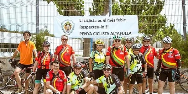 La Penya Ciclista Altafulla reclama “respecte” davant unes xifres que tripliquen les morts de ciclistes respecte l’any passat