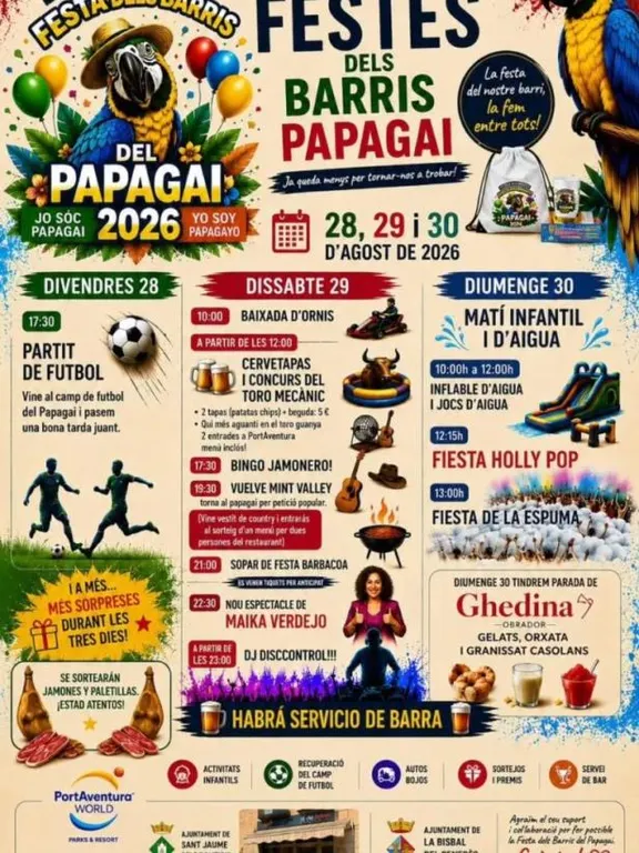 Arriba la Festa Major del barri del Papagai