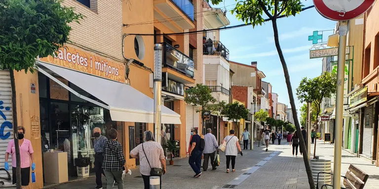 Gran esforç del comerç de Pineda per una reobertura segura i complint normativa