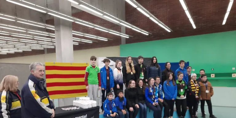 Bona participació dels tiradors del Club de Tir Cambrils a la lliga Bori de Joves Promeses amb carrabina d’aire