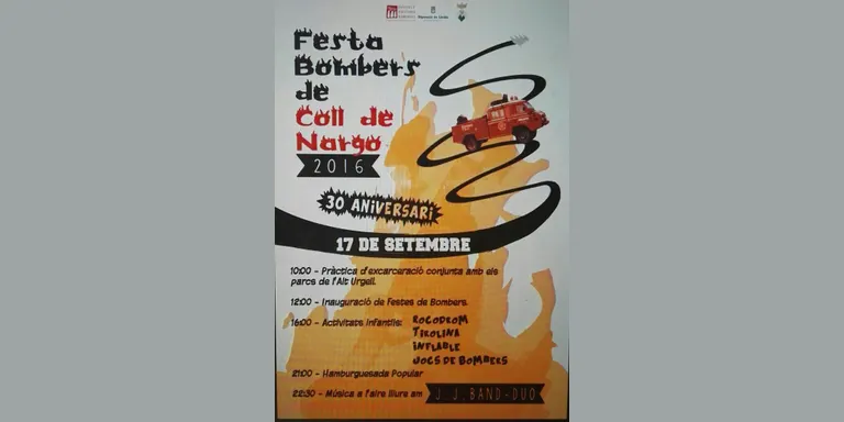 Els Bombers de Coll de Nargó celebren el seu 30è aniversari