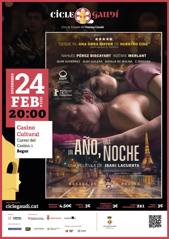 CINEMA CASINO. ATENCIÓ PROJECCIÓ ÚNICA - CICLE GAUDÍ