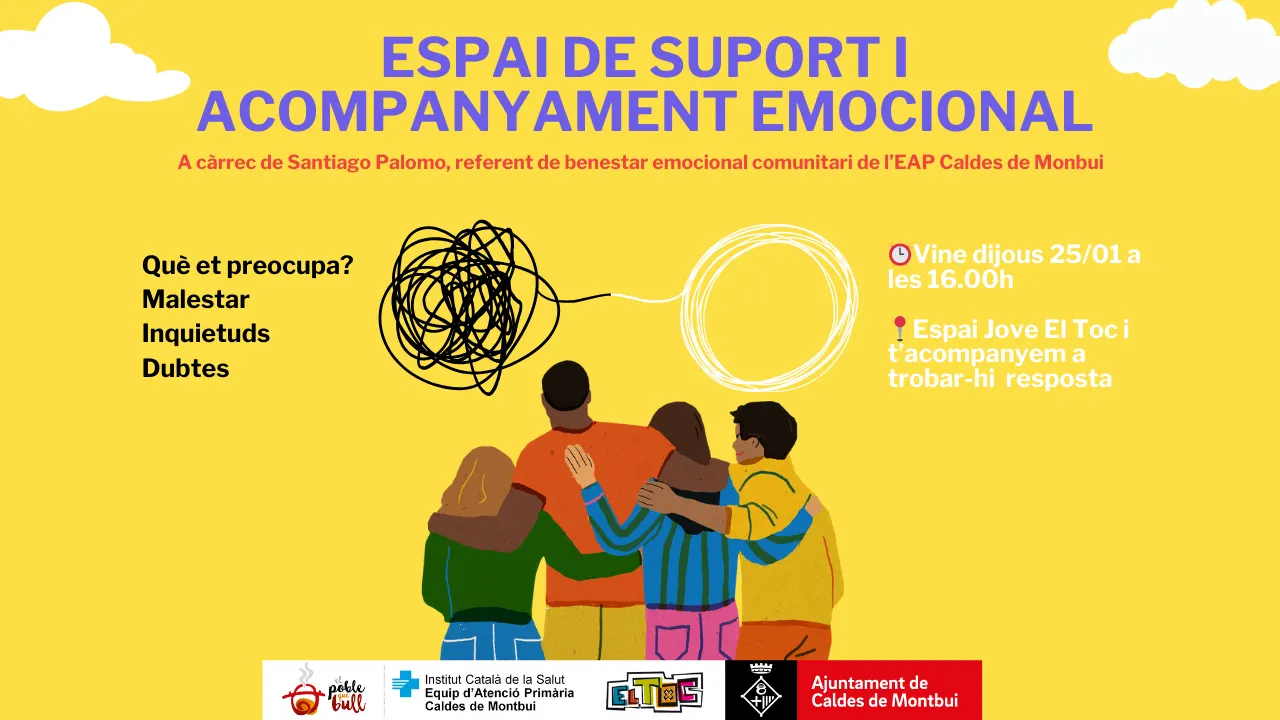 L’Ajuntament i el CAP de Caldes creen un espai de suport emocional per a joves
