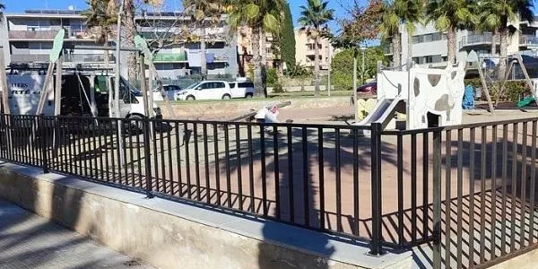 El Parc el Patufet d'Altafulla, més segur amb unes noves tanques perimetrals