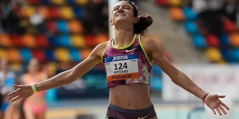 Marta Mitjans, millor atleta estatal en la categoria sub-20 del 2024