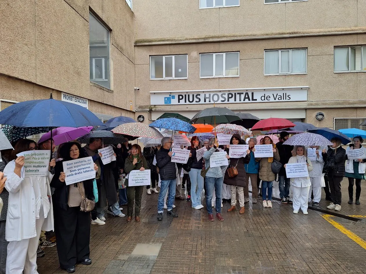 El personal sanitari del Pius Hospital demana millores per al Servei d’Urgències