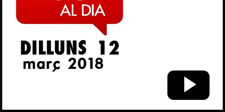RUBÍ AL DIA dilluns 12 MARÇ 2018