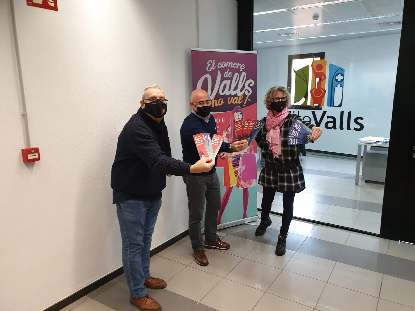 Gran acceptació de la campanya “El comerç de Valls s’ho val”