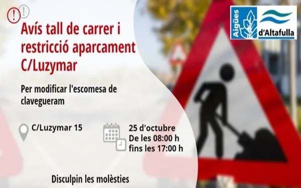 Foto: Aigües d'Altafulla