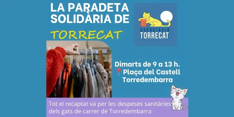 Torrecat instal·larà una paradeta solidària aquest dimarts a la plaça del Castell