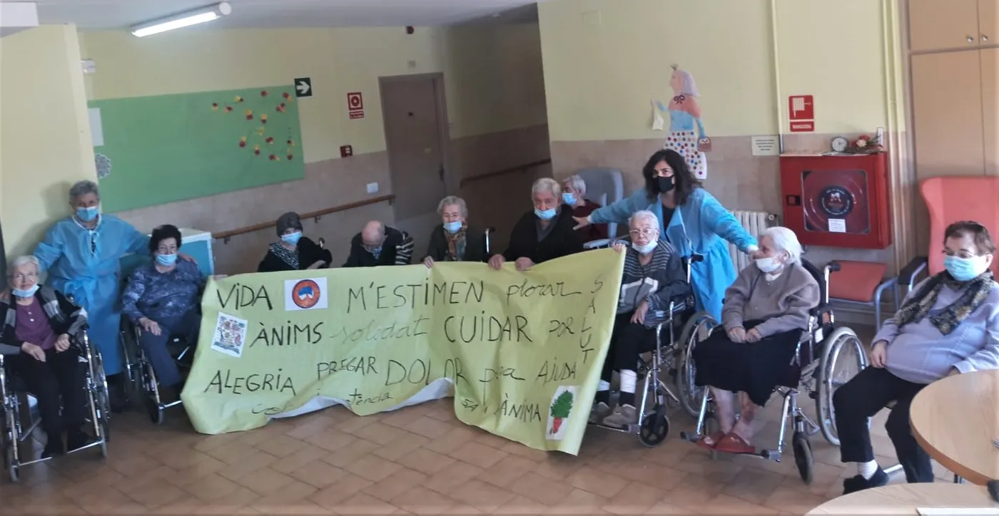 La residència de Solsona rep el suport del Servei d'Acompanyament al Dol