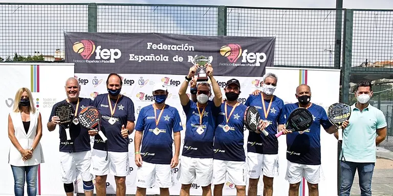 El CP Vilanova és el nou campió d’Espanya de 1ª categoria de pàdel