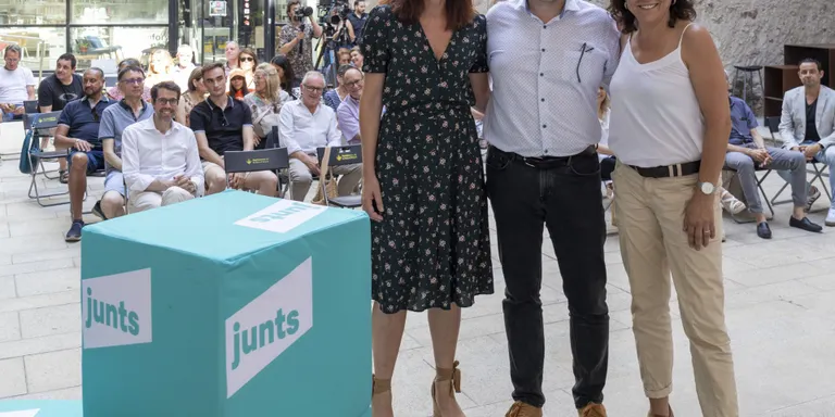 Jordi Fàbrega presenta públicament la seva candidatura a l'alcaldia per Junts per la Seu a les eleccions municipals del 2023