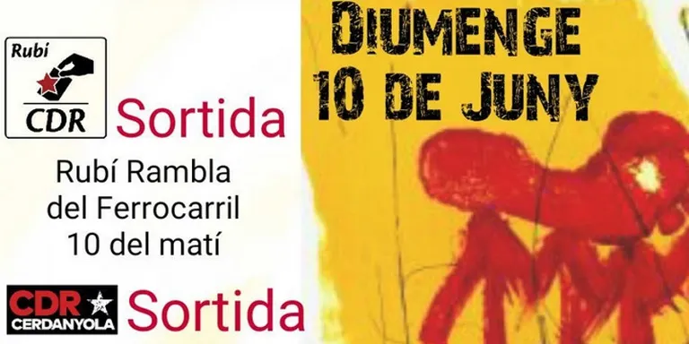 El CDR de Rub\xed es suma a la 'Marxa per la llibertat'
