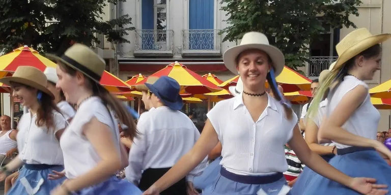 Les colles Galzeran acaben la temporada d’estiu a Ceret