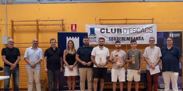 Pedro Antonio Ginés guanya el 26è Open Internacional d'Escacs de Torredembarra