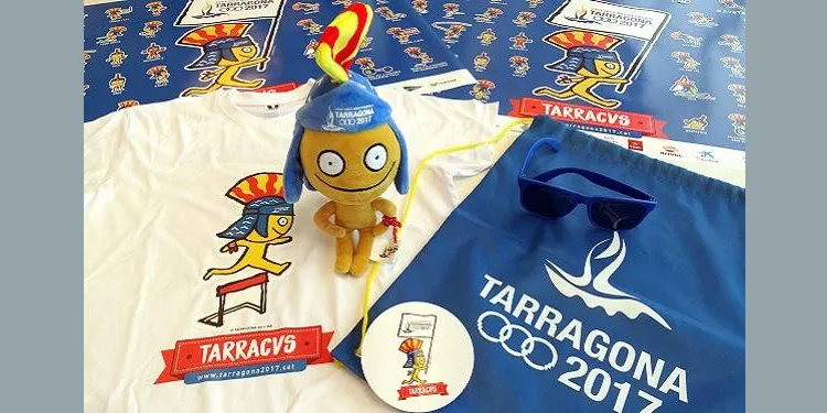 Tarragona 2017 inaugura el punt d’informació i de venda de productes oficials dels Jocs