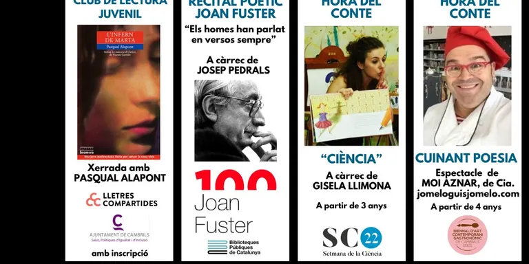 El Club de Lectura Juvenil enceta aquesta tarda les activitats de novembre de la Biblioteca de Cambrils